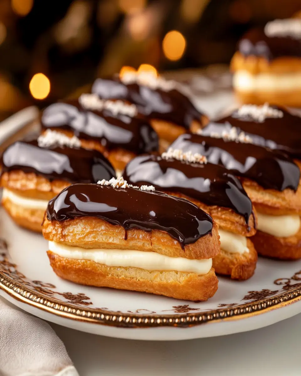 Classic Chocolate Éclairs First Image First Image