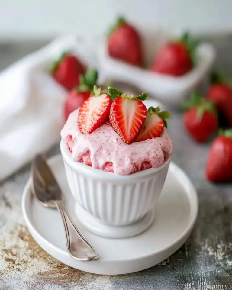 Light and Fluffy Strawberry Soufflé First Image First Image