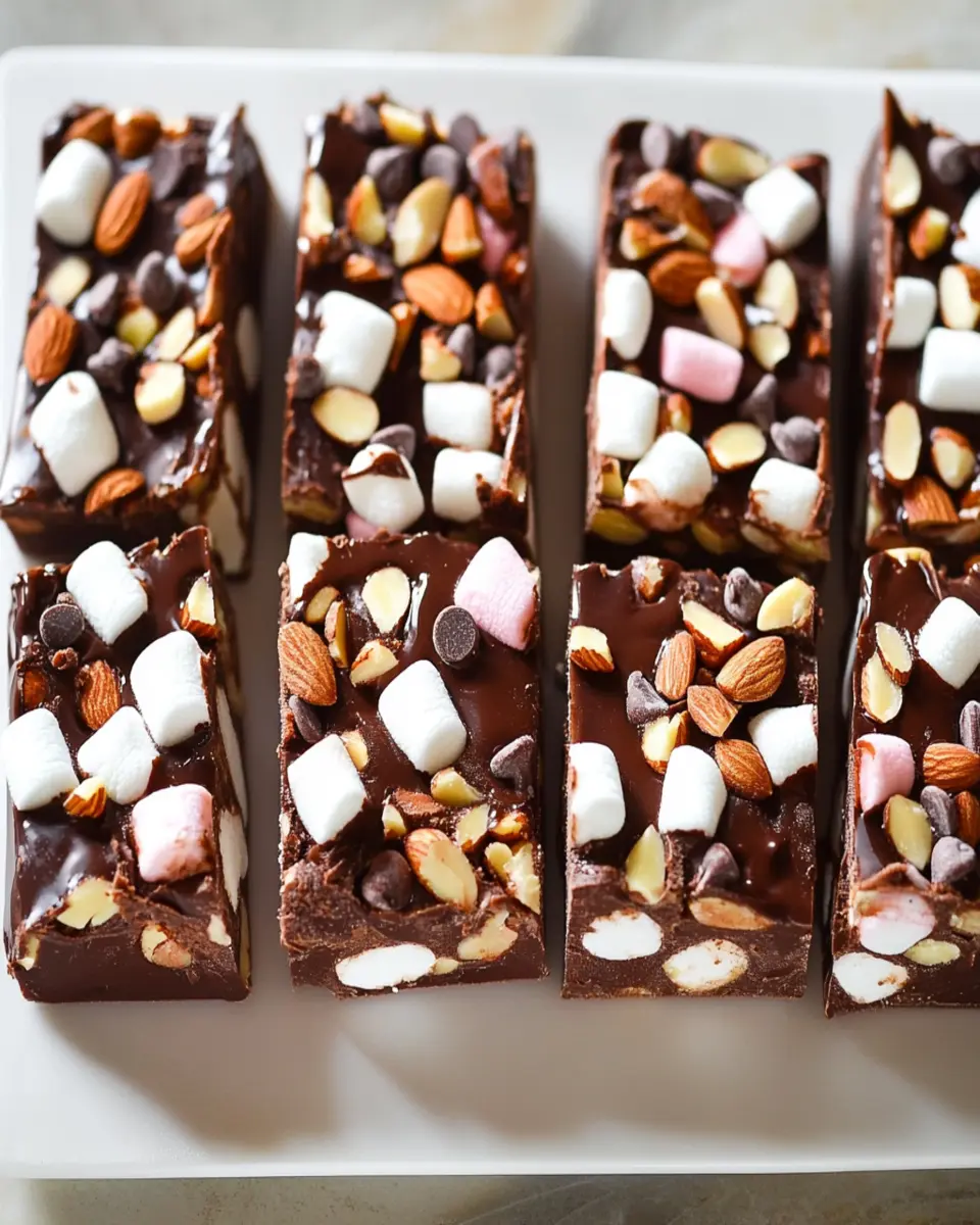 Rocky Road Ice Cream Bars First Image First Image