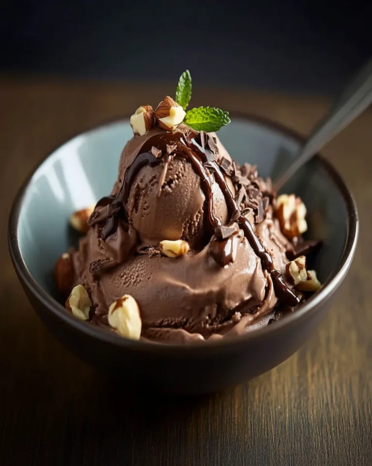 Chocolate Hazelnut Ice Cream First Image First Image