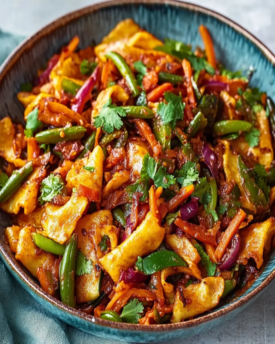 Sri Lankan Chopped Roti Stir-Fry First Image First Image