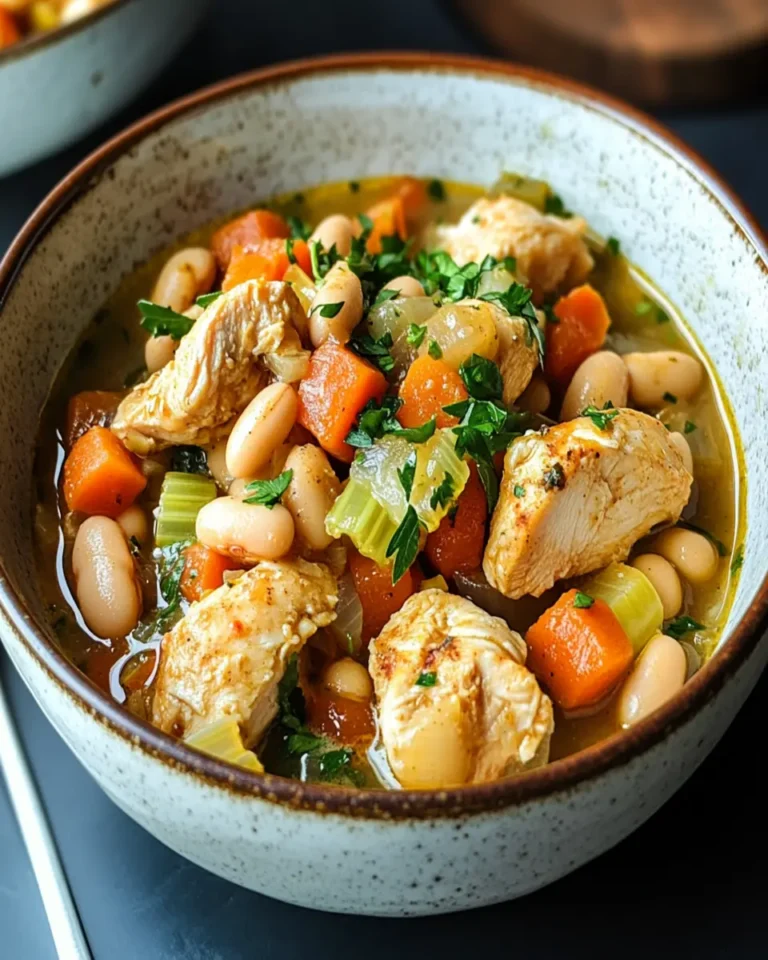 Hearty Chicken and White Bean Stew First Image First Image