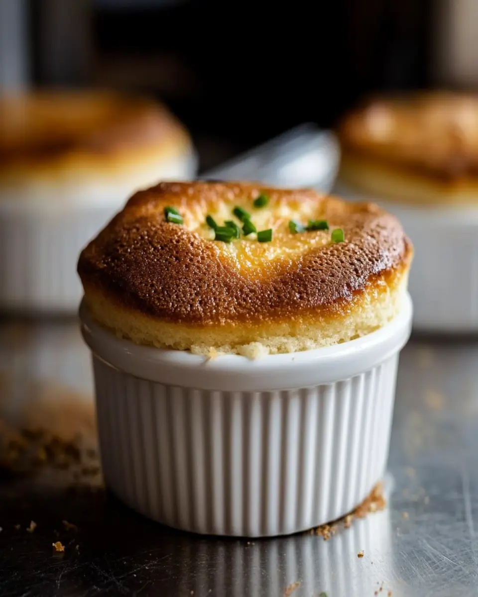 Gruyère and Chive Soufflé First Image First Image