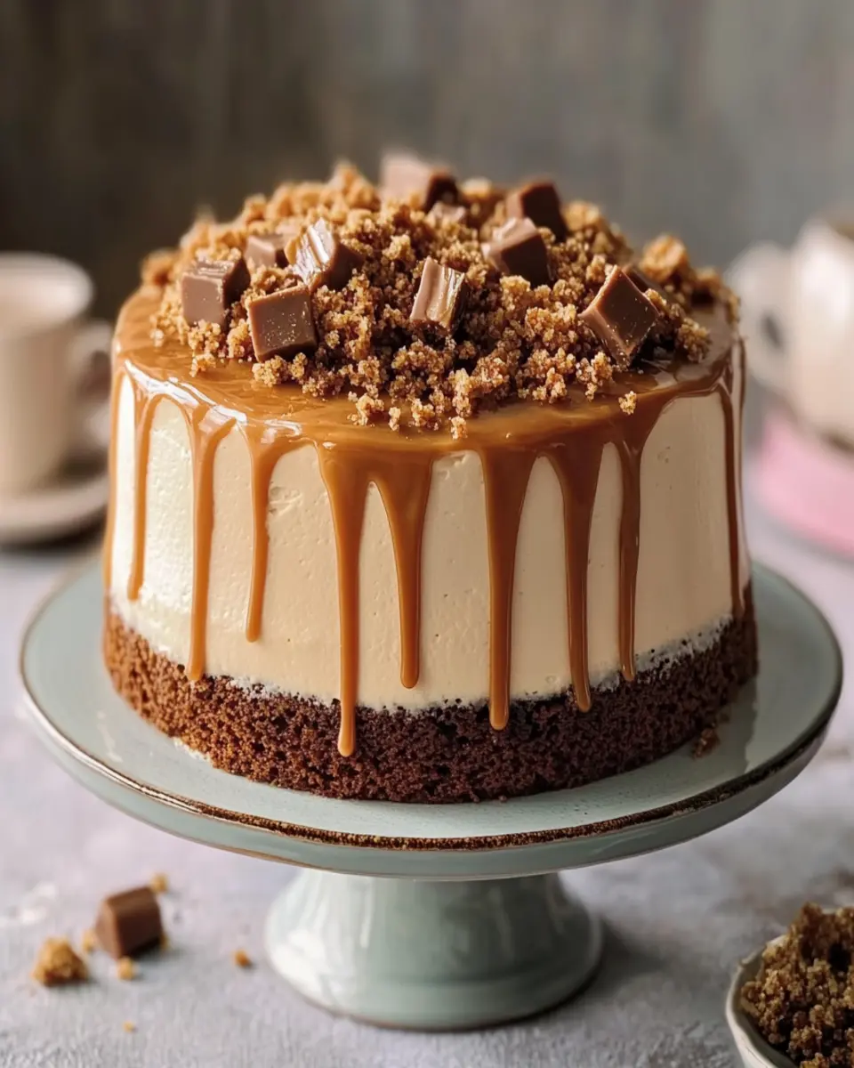 Toffee Coffee Cake First Image First Image