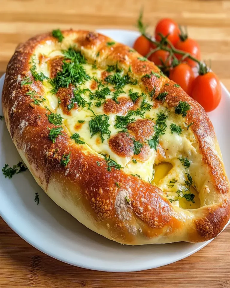 Georgian Cheese Bread Boat First Image First Image