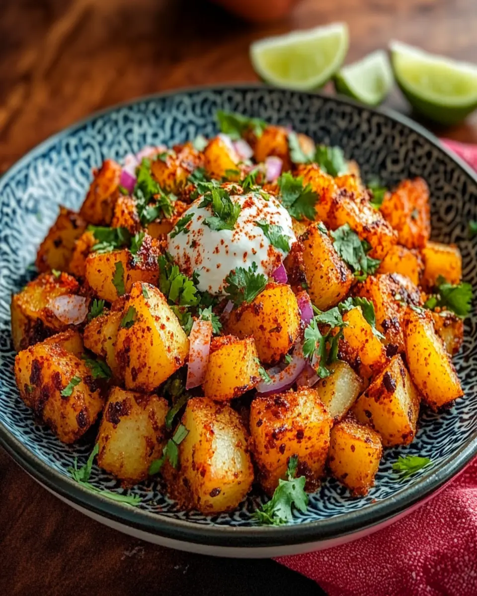 Mexican-Style Street Potatoes First Image First Image