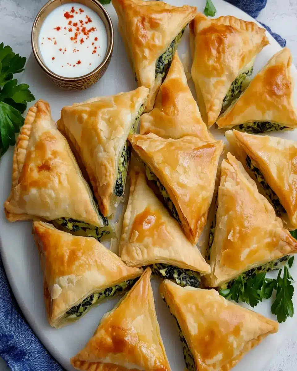 Lebanese Spinach Pies First Image First Image