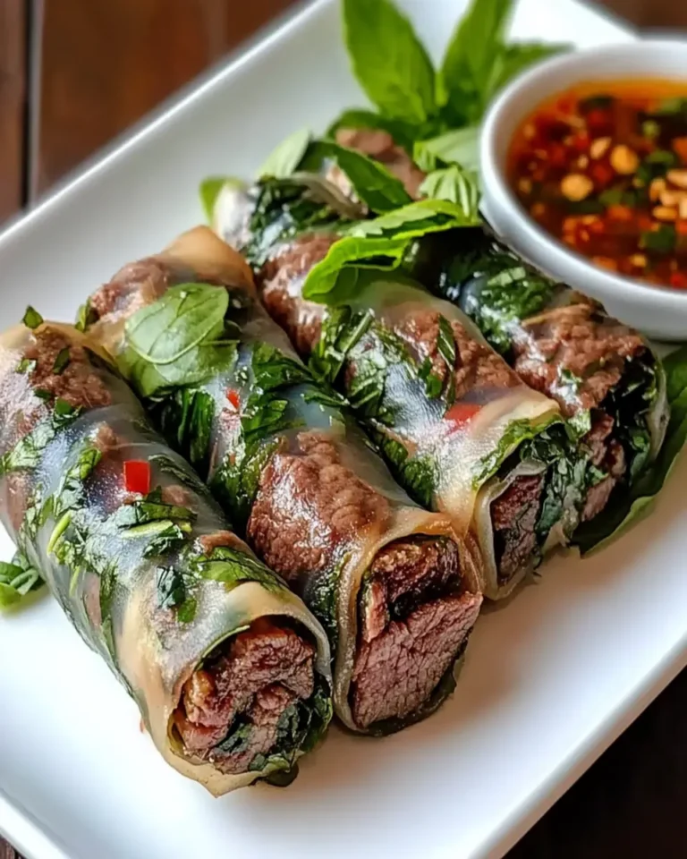 Thai Basil Beef Rolls First Image First Image