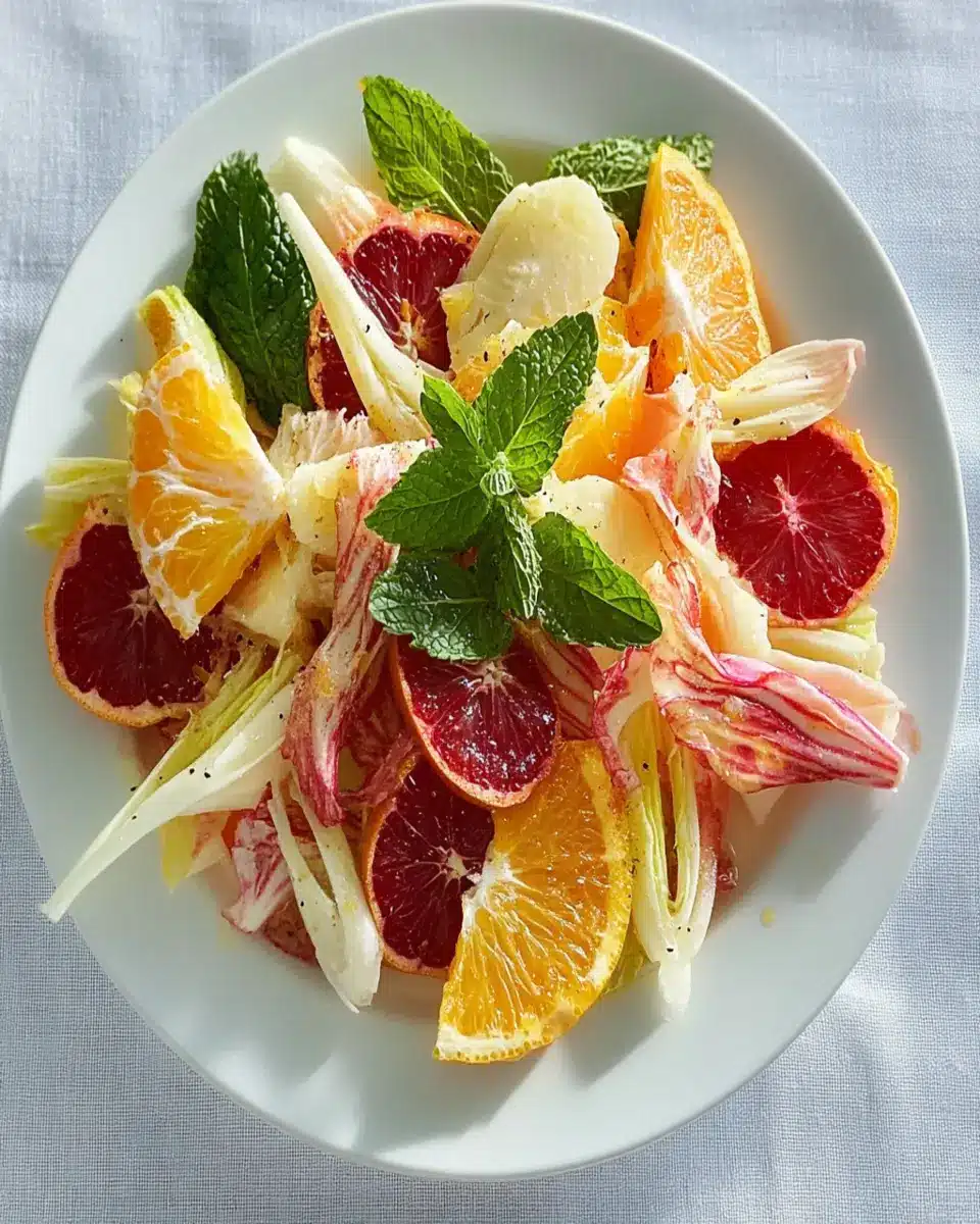 Winter Citrus Salad With Belgian Endive First Image First Image