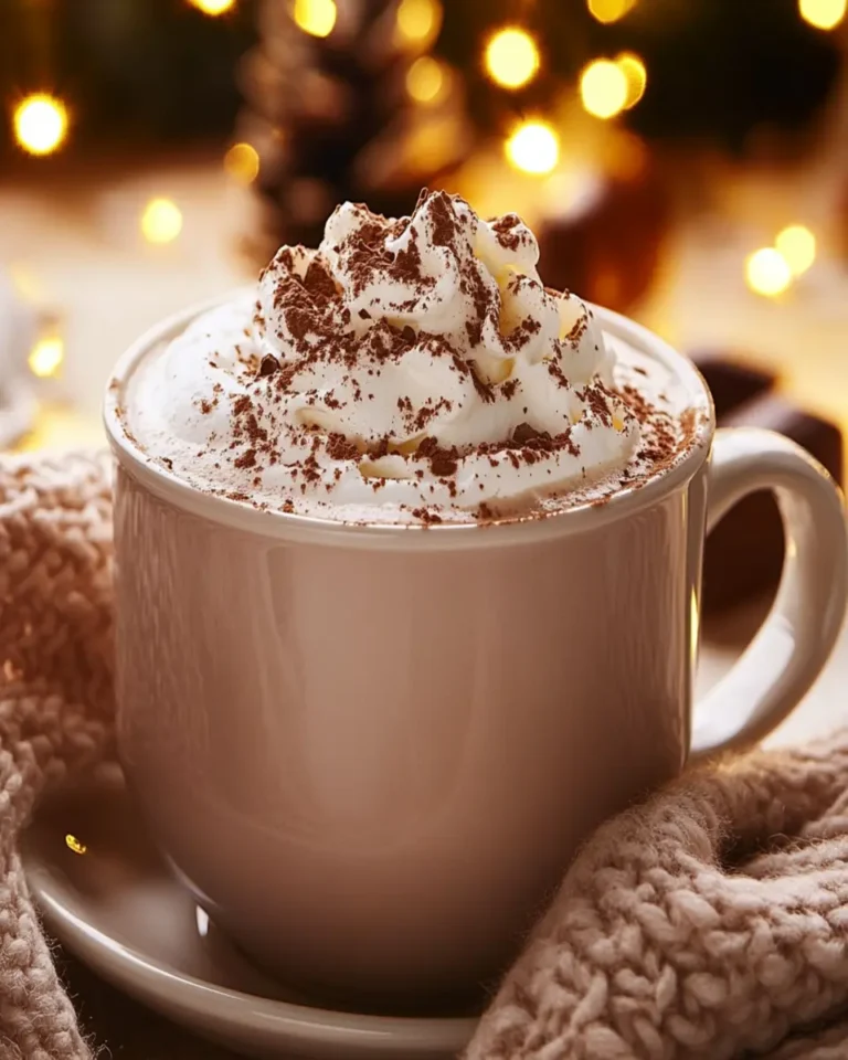 Rich and Creamy Hot Chocolate First Image First Image