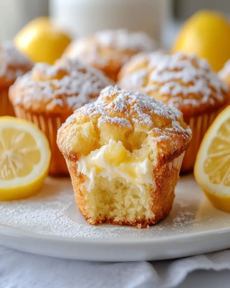Lemon cream muffins First Image First Image