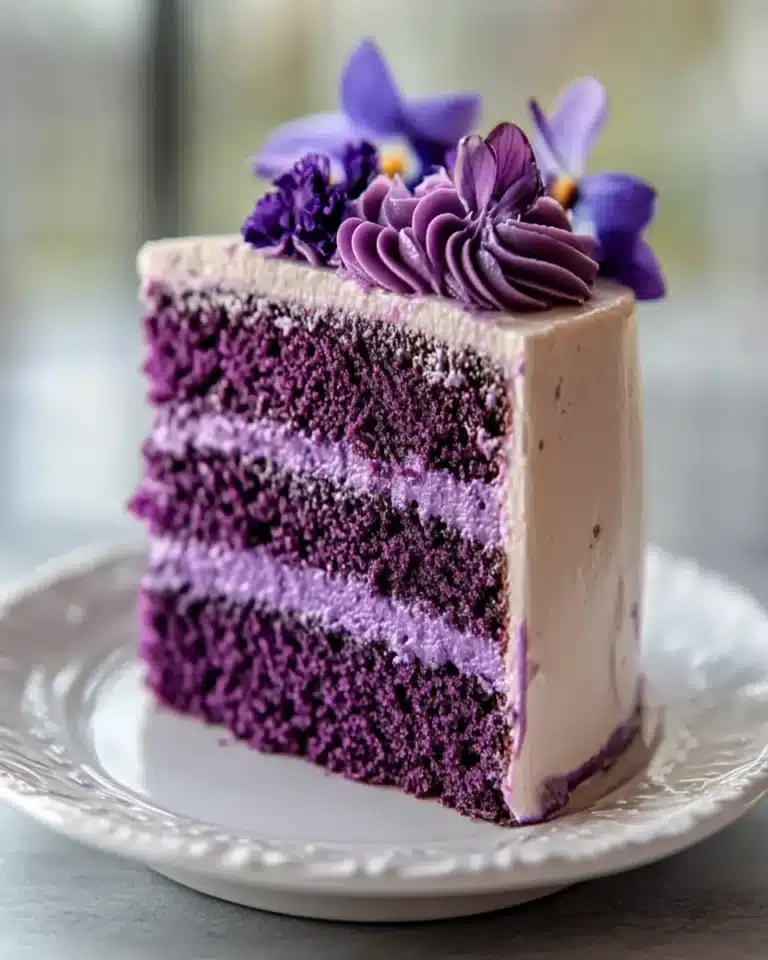 Purple Velvet Cake First Image First Image