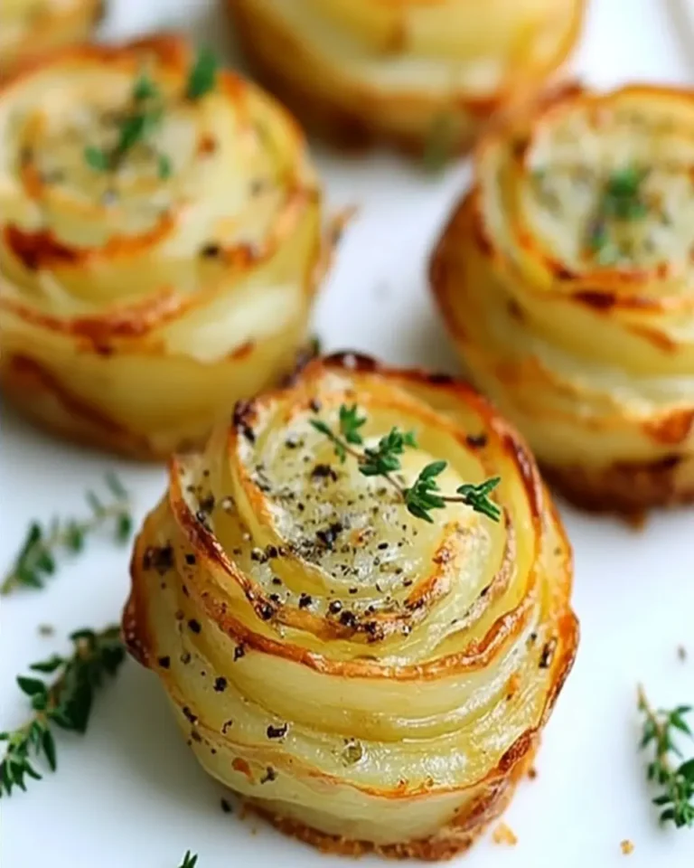 Garlic Herb Muffin Pan Potato Galette First Image First Image