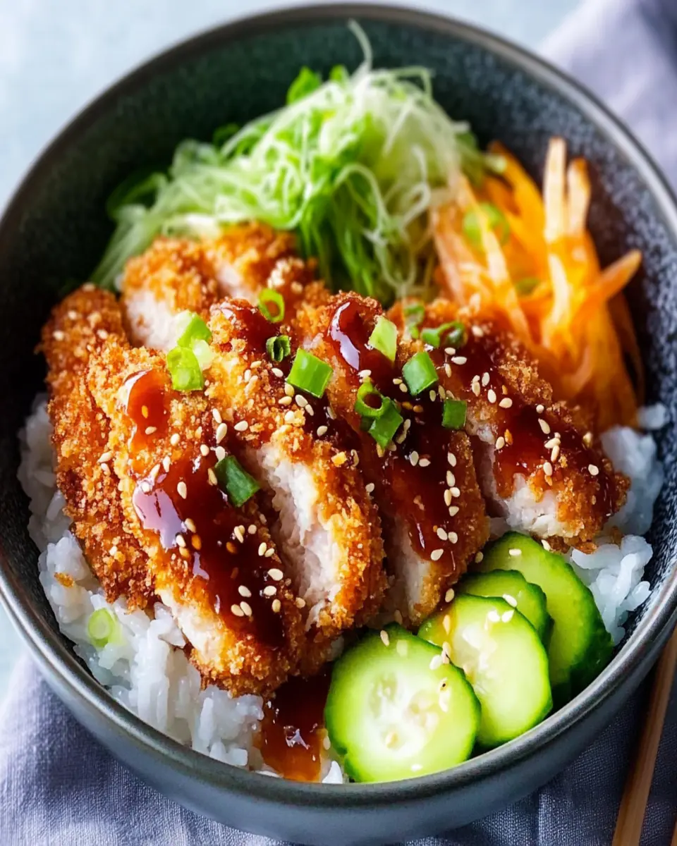 Crispy Japanese Katsu Bowls First Image First Image
