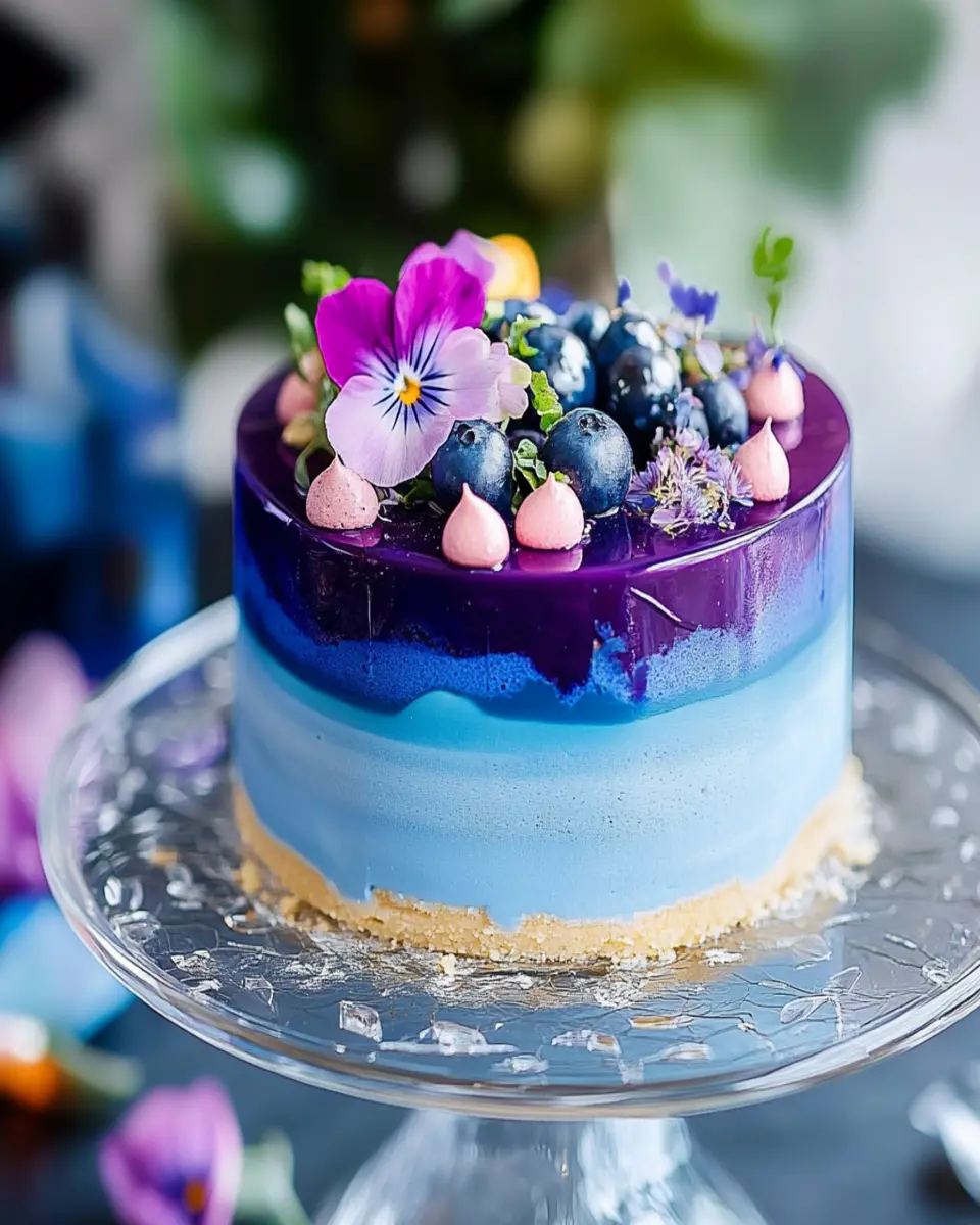 Butterfly Pea Flower Cake First Image First Image