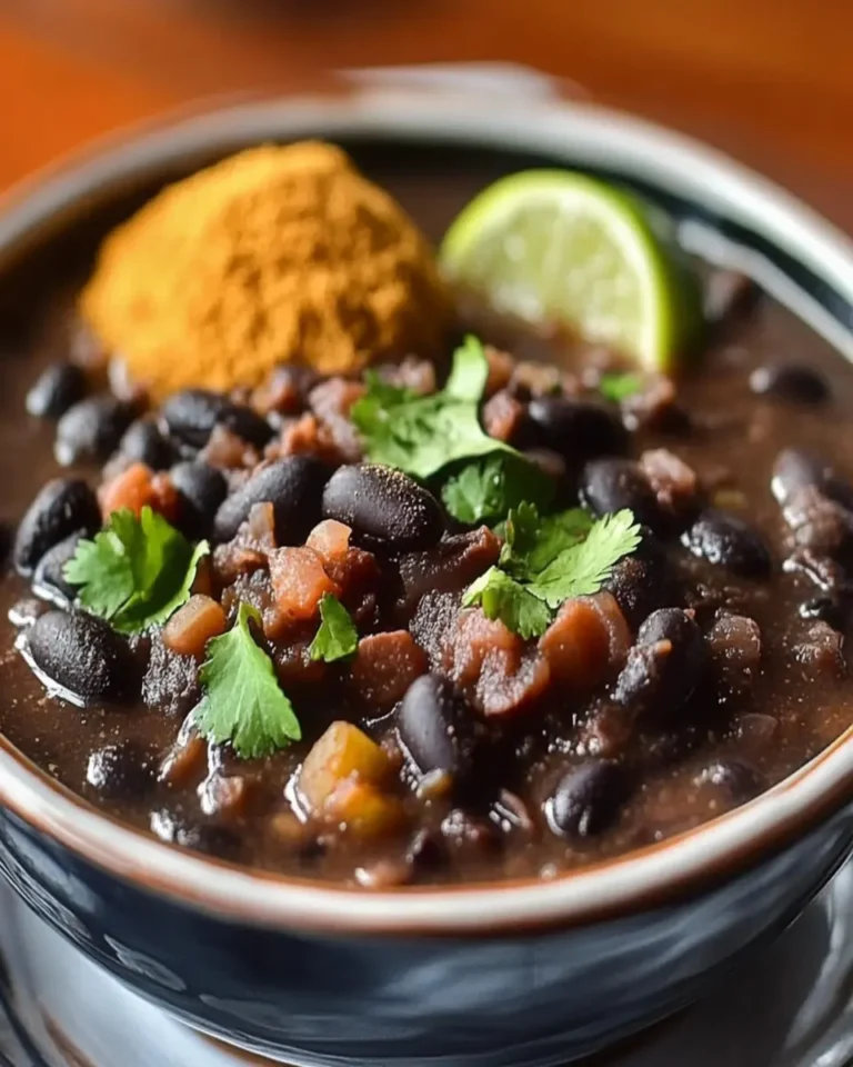 Brazilian Black Bean Stew with Toasted Cassava Flour First Image First Image