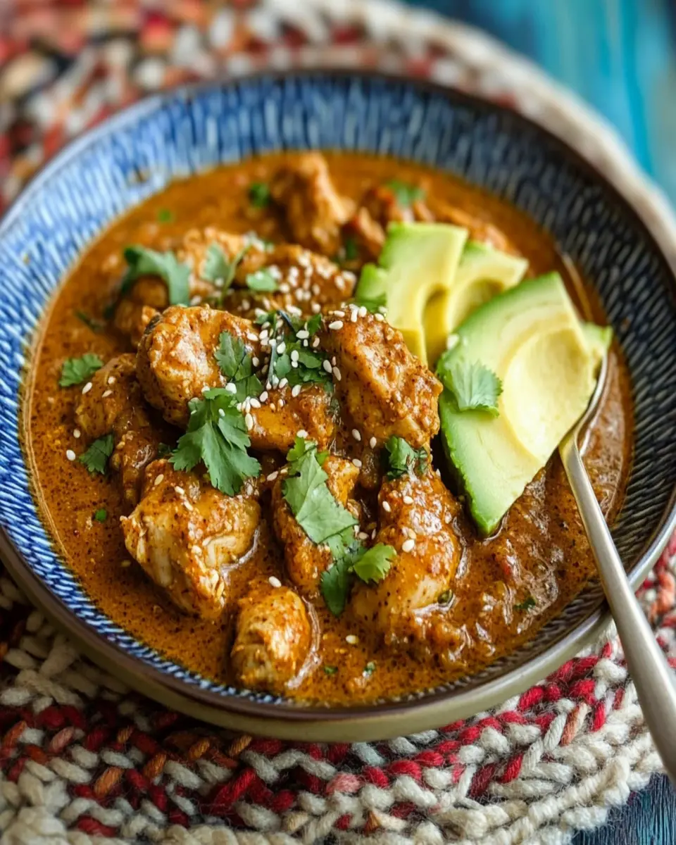 Guatemalan Spiced Chicken Stew with Seeds First Image First Image