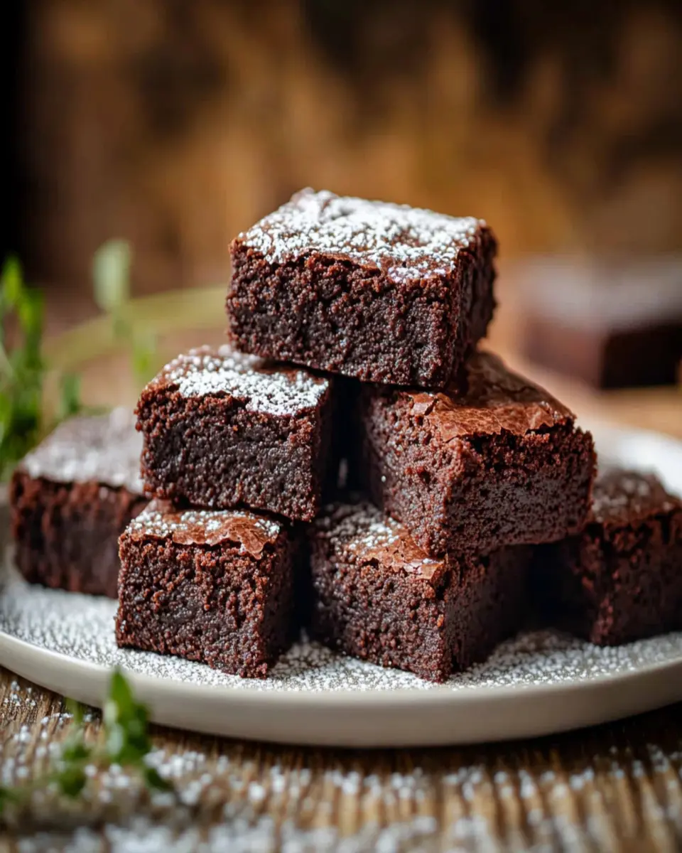 Flourless Keto Brownies First Image First Image