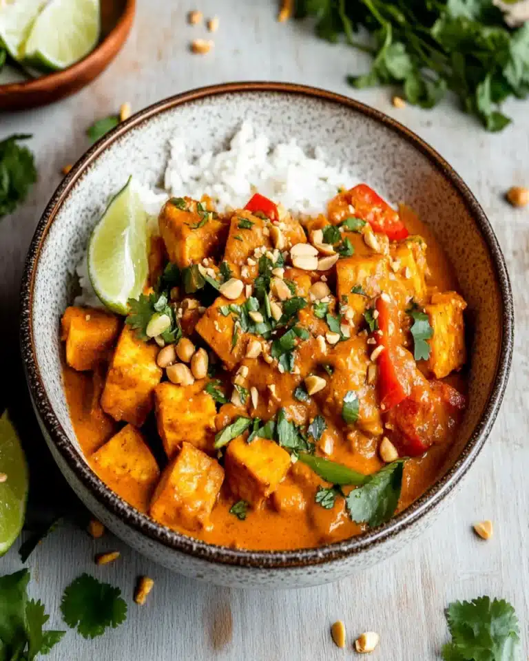 Tofu and Sweet Potato Peanut Butter Curry First Image First Image