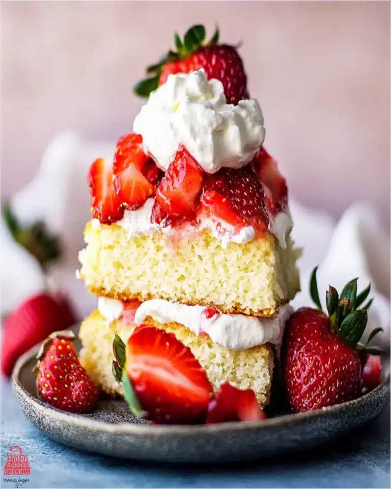 Low Carb Strawberry Shortcake First Image First Image