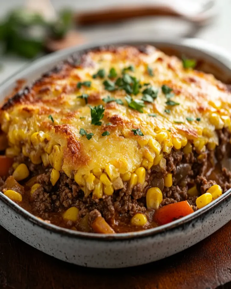 Chilean Corn and Beef Casserole First Image First Image