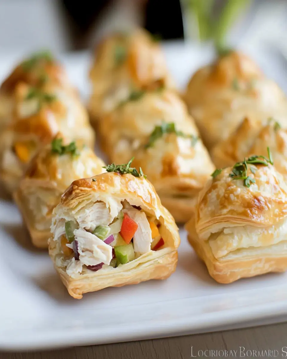 Healthy Chicken Salad Puffs First Image First Image