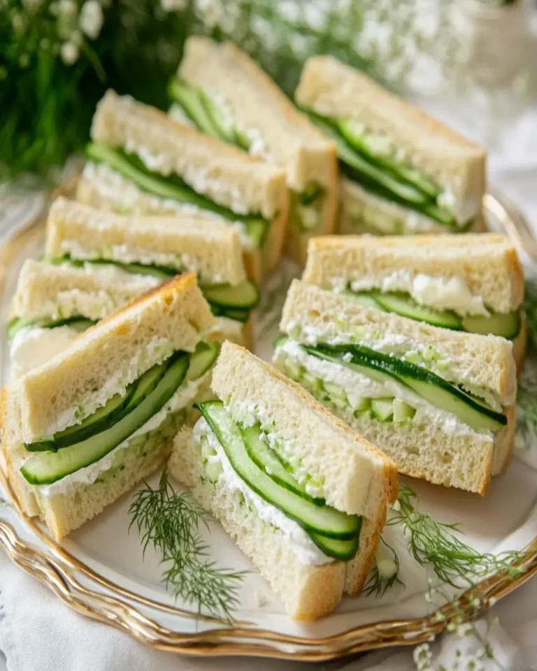 Classic Cucumber Sandwiches First Image First Image