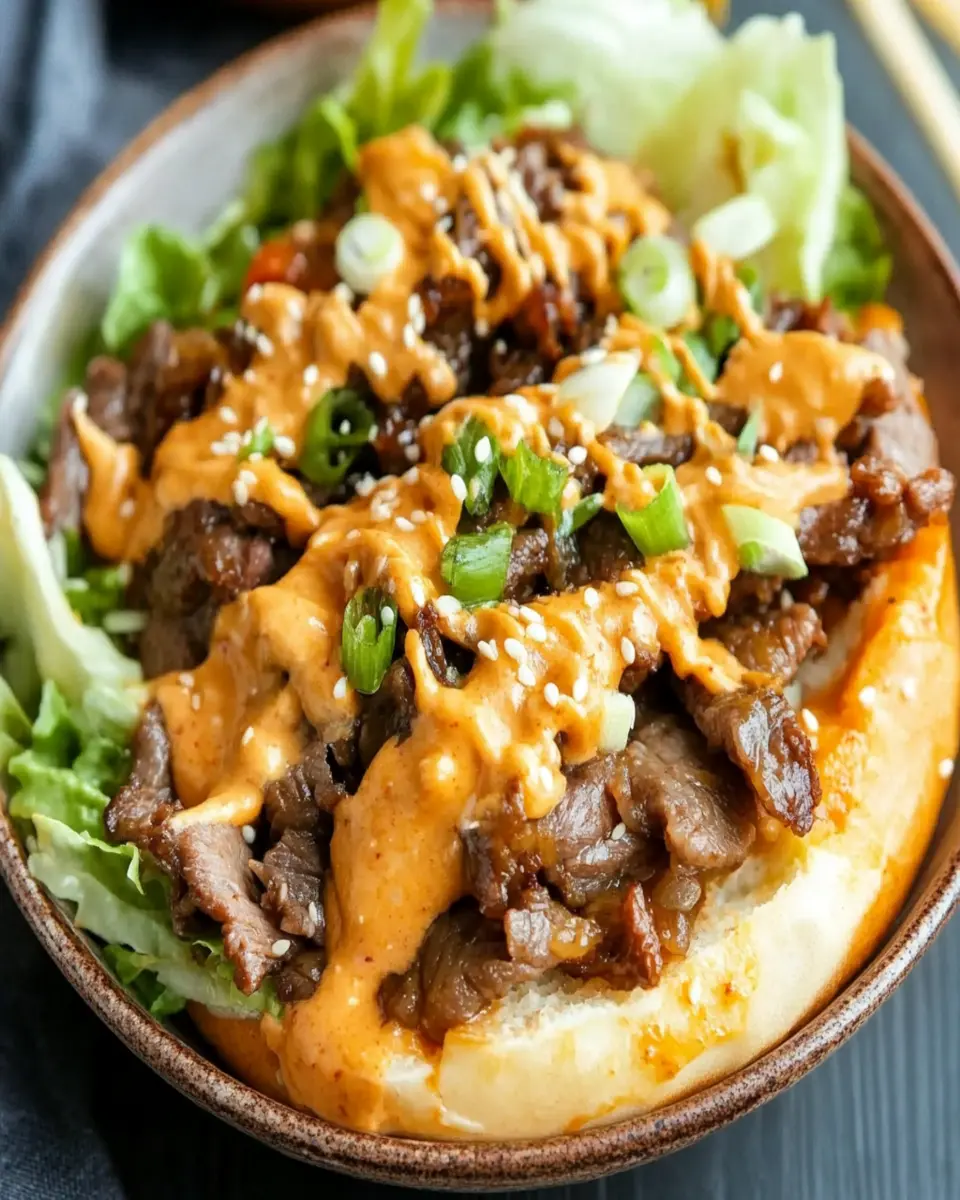 Keto Spicy Kimchi Bulgogi Cheesesteak Bowl First Image First Image
