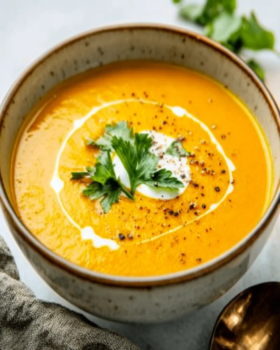 Light butternut squash soup First Image First Image