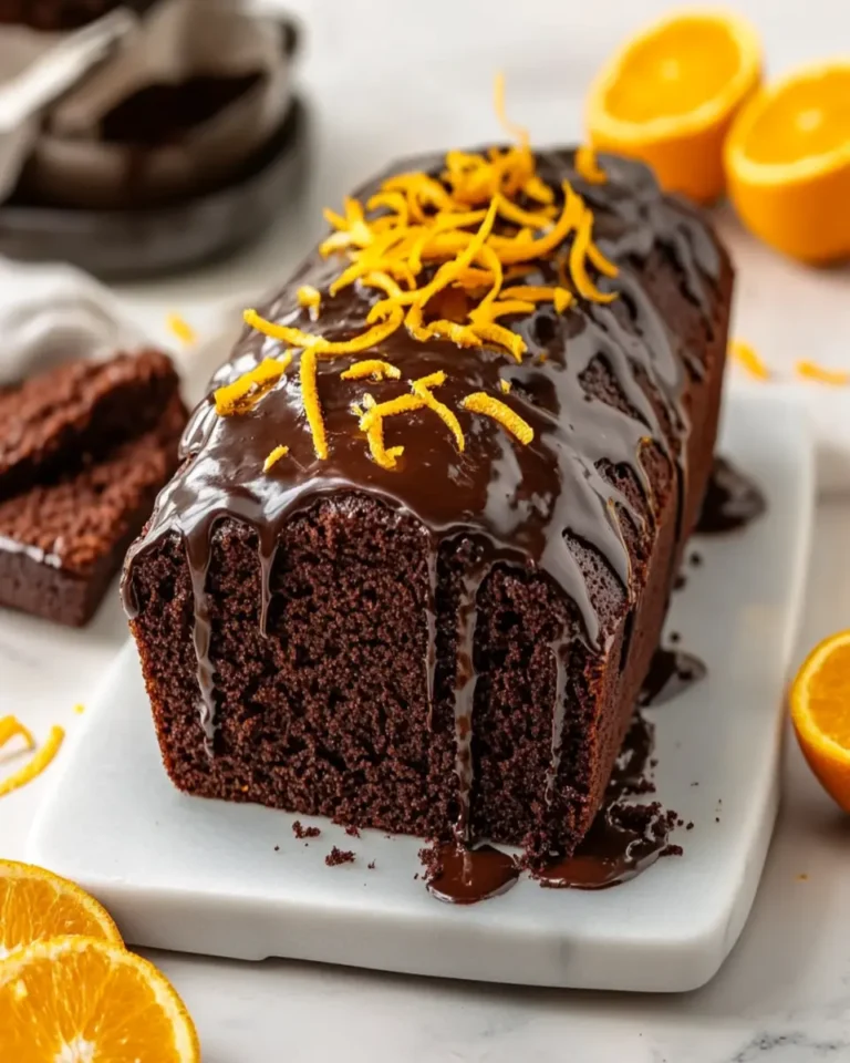 Chocolate Orange Loaf Cake First Image First Image