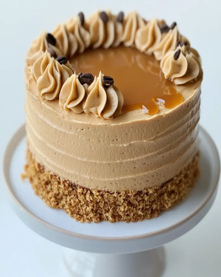 Irresistible Caramel Coffee Buttercream Cake First Image First Image