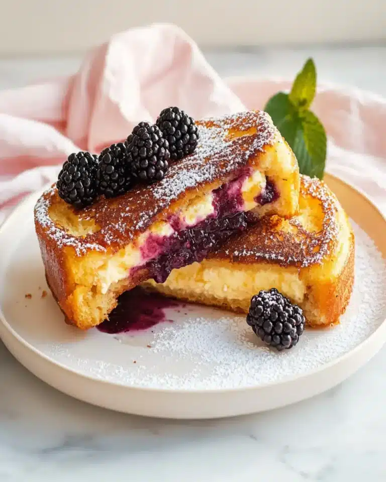 Blackberry-Stuffed French Toast First Image First Image