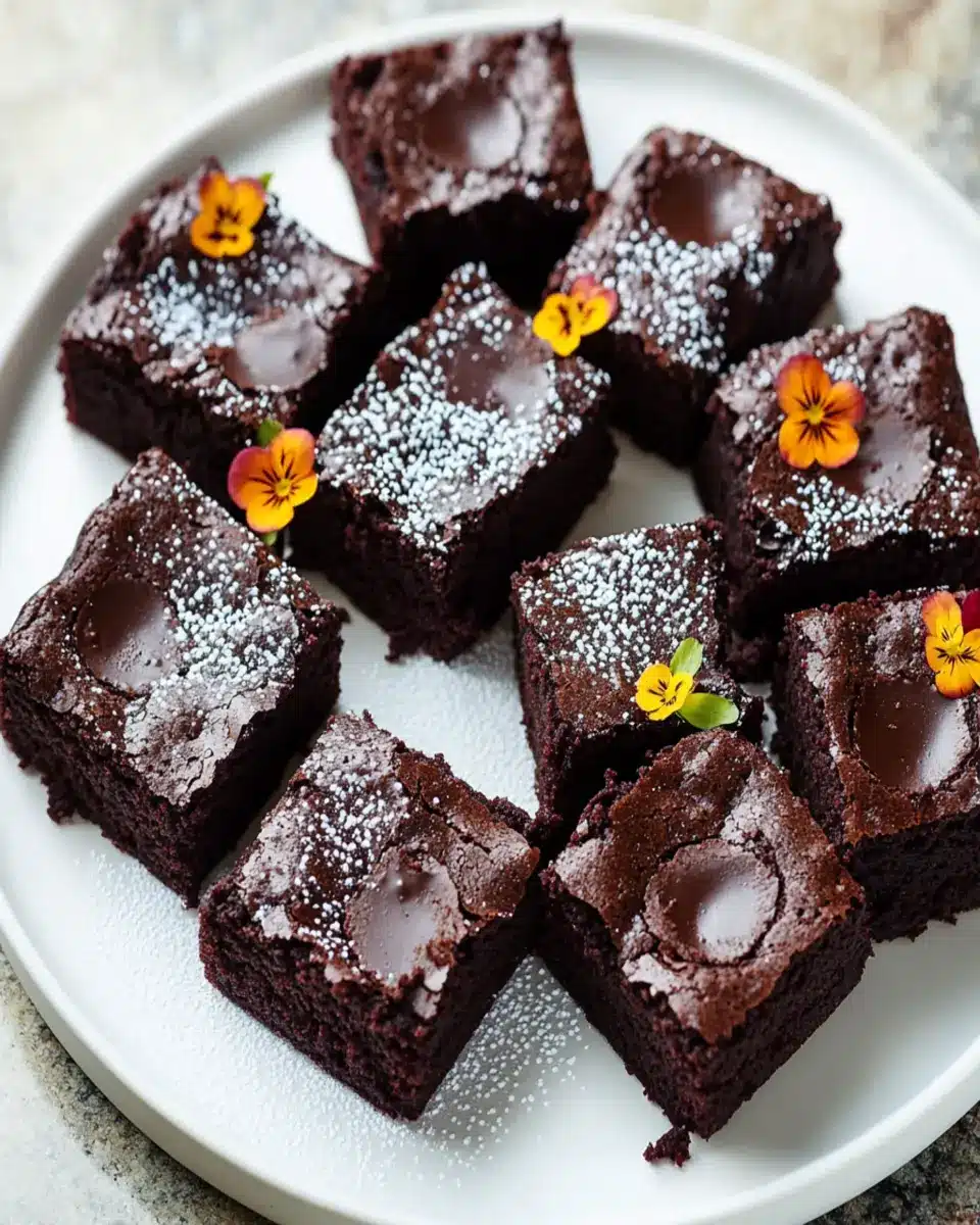 Flourless Beet Brownies First Image First Image