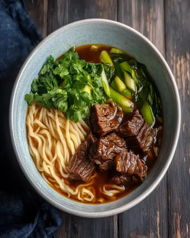 Taiwanese Braised Beef Noodle Soup First Image First Image