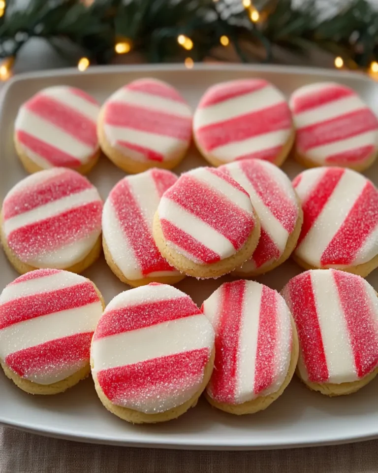 Peppermint Stripe Cookies First Image First Image