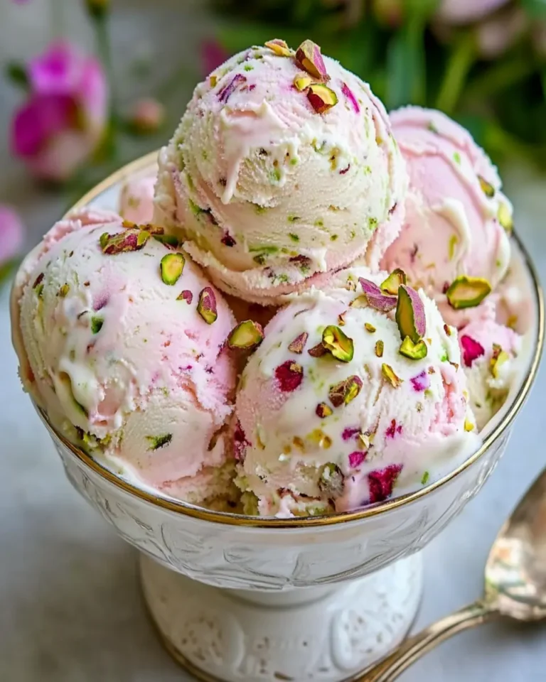 Rose Pistachio Ice Cream First Image First Image