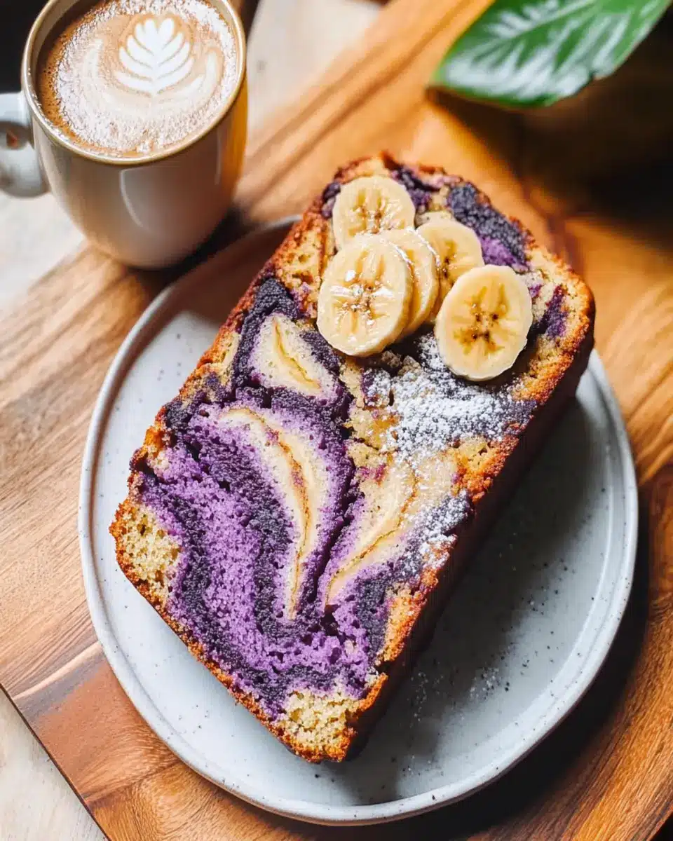 How to Make Marbled Ube Banana Bread: A Sweet Indulgence