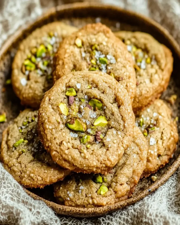 Salted Pistachio Cookies First Image First Image