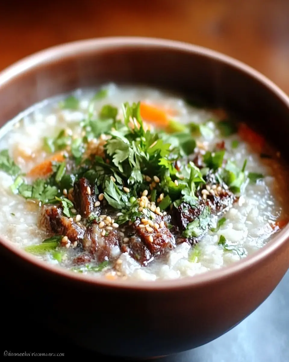 Oxtail Congee First Image First Image