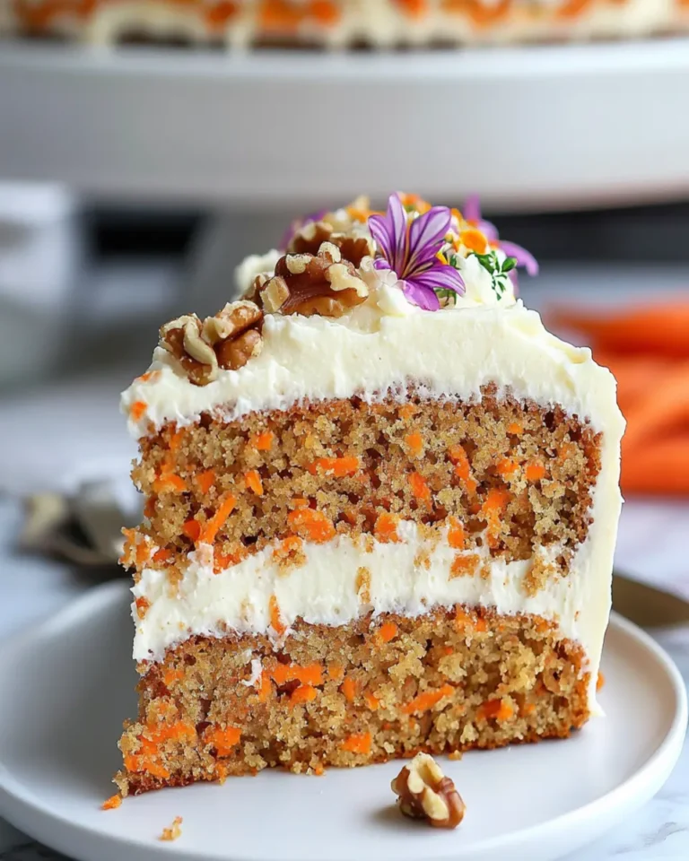 No Sugar, No Flour Carrot Cake First Image First Image