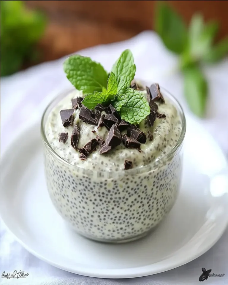 Mint Chocolate Chia Pudding First Image First Image