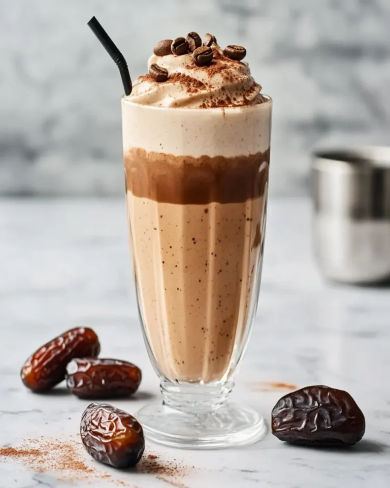 Tahini Chocolate Coffee Date Shake First Image First Image