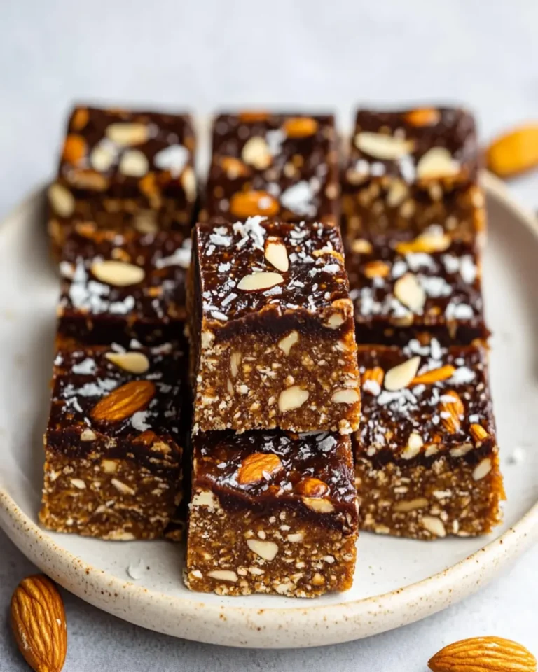 Delicious & Nourishing Date & Nut Energy Bars First Image First Image