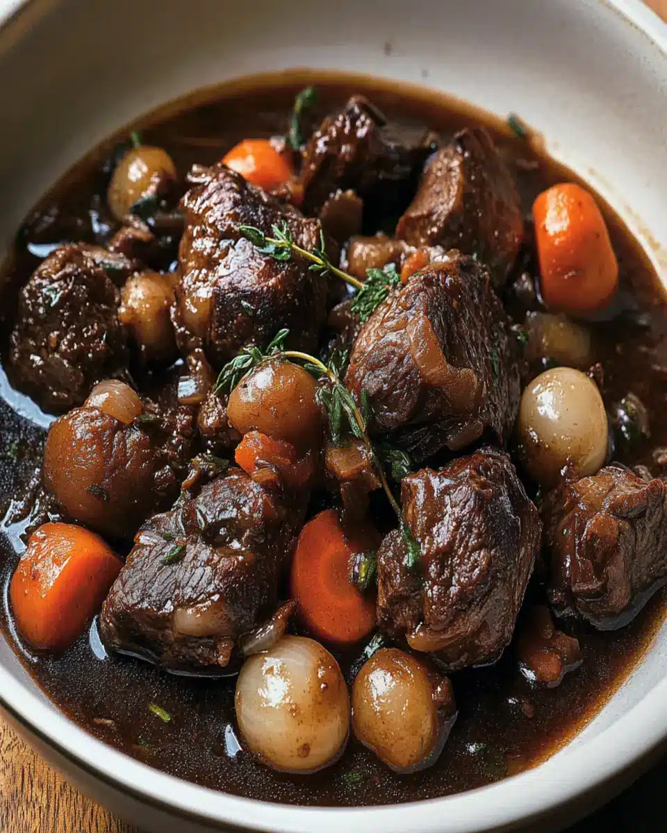 Beef Tail Bourguignon First Image First Image