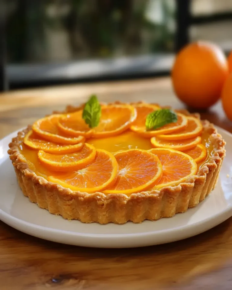 Irresistible Orange Tart First Image First Image