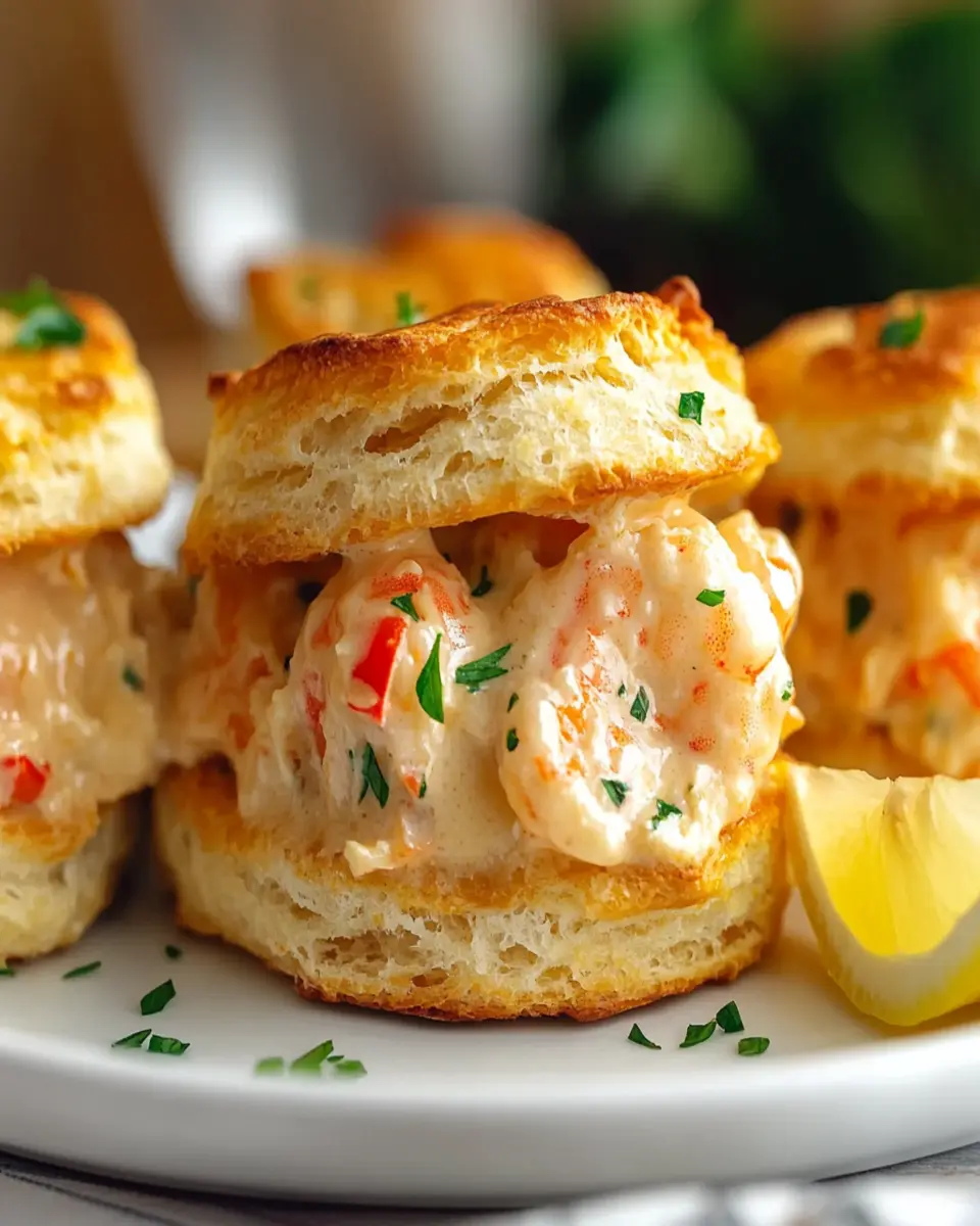 Shrimp Crab Biscuit Melts First Image First Image