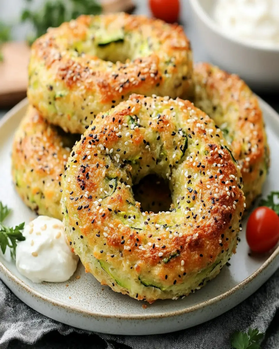 Zucchini Bagels First Image First Image