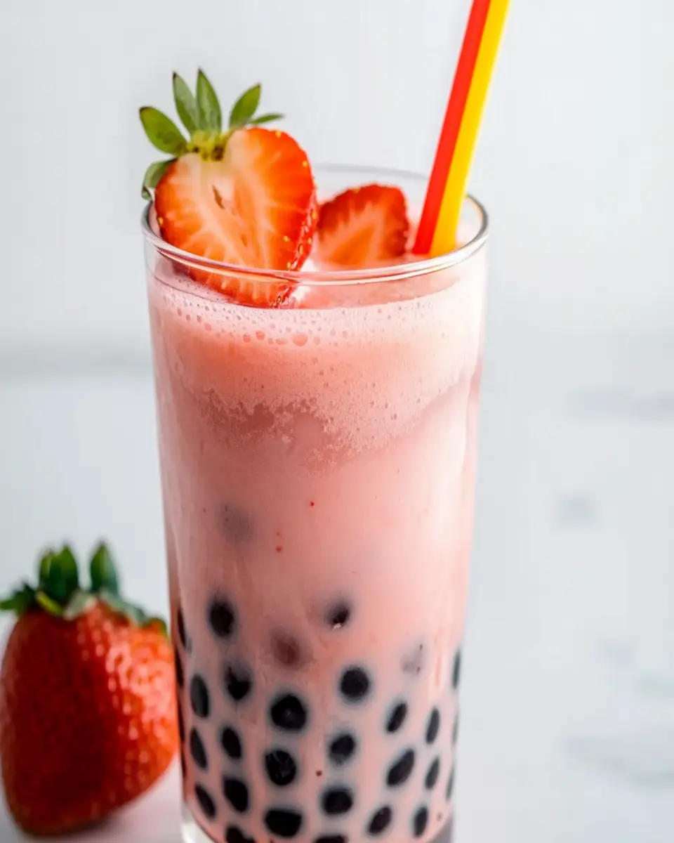 Strawberry Boba First Image First Image