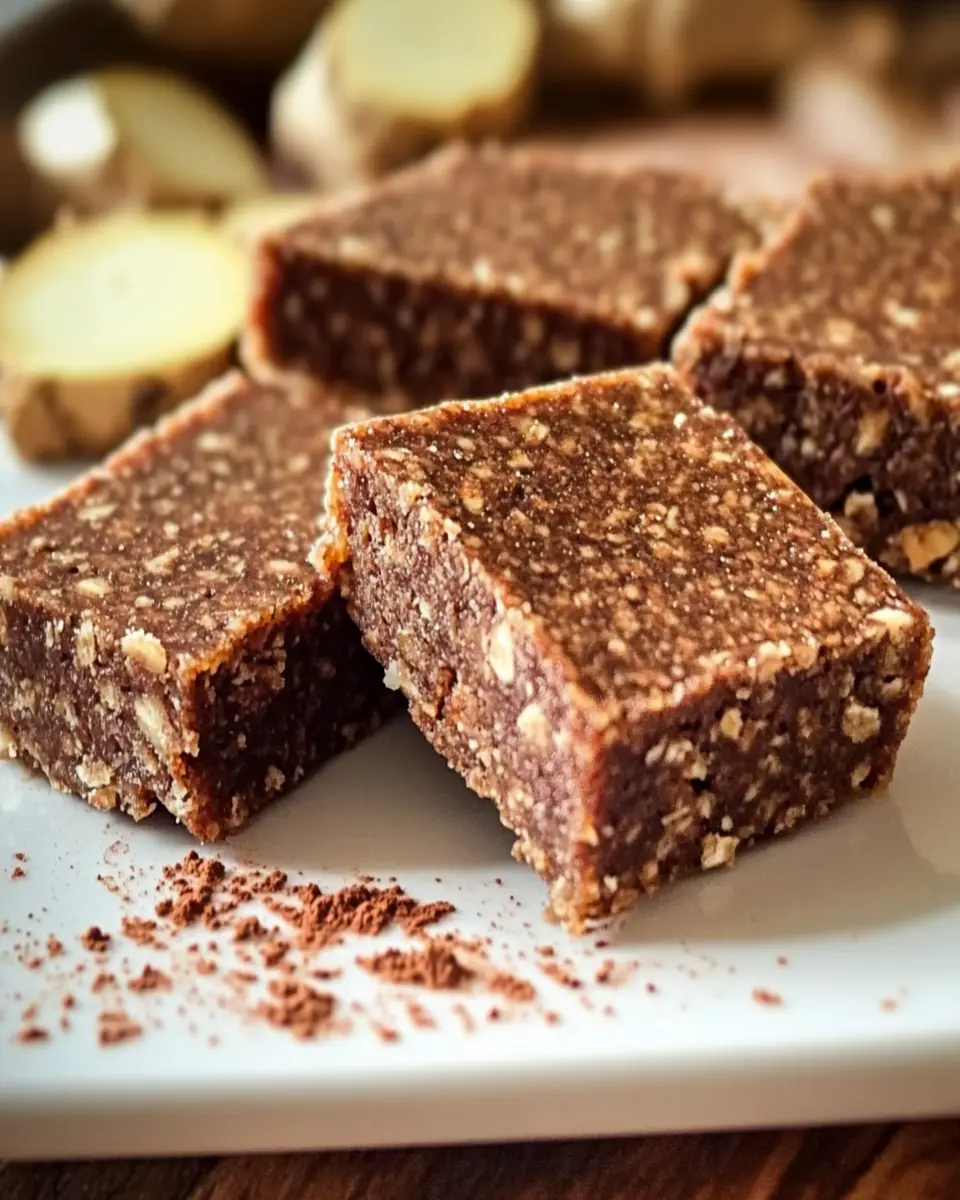 Coffee Ginger Energy Bars First Image First Image