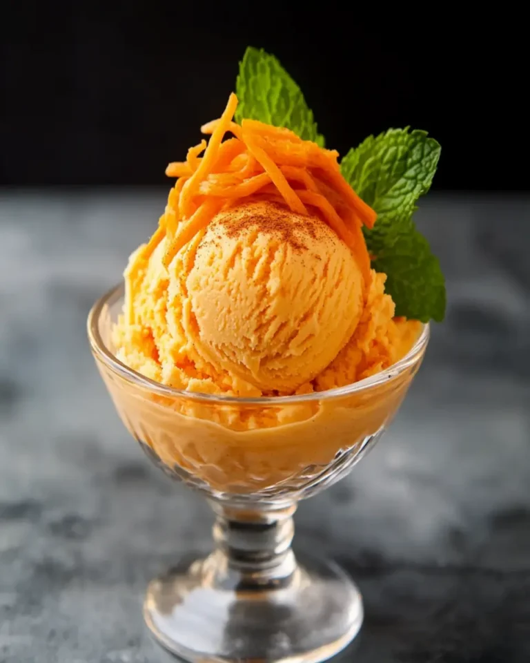 Spiced Carrot Ice Cream First Image First Image